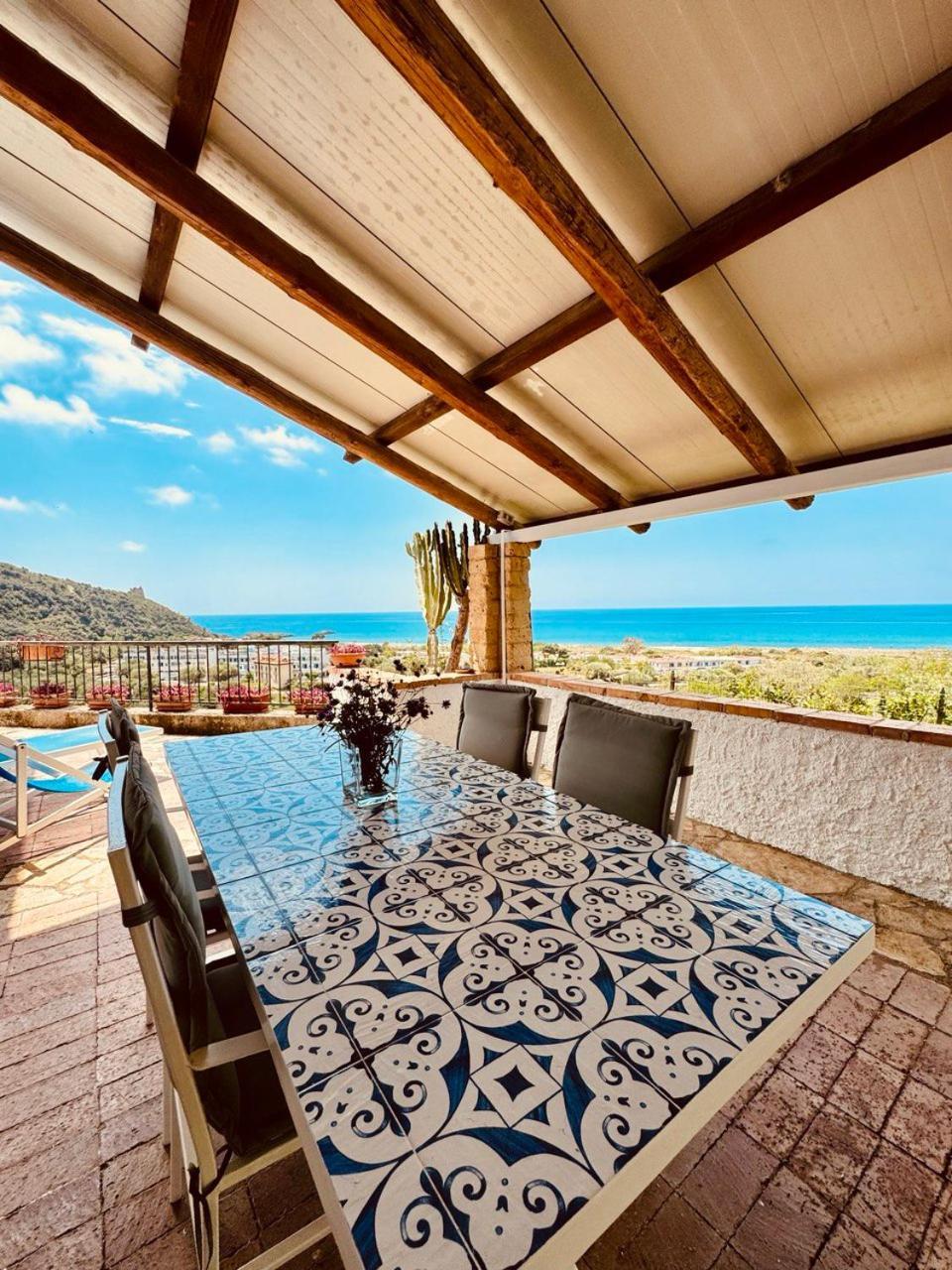 אשאה Villa Lo Scoglio מראה חיצוני תמונה